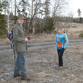 Promenad längs Skallranvägen