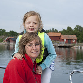 Malin och mamma